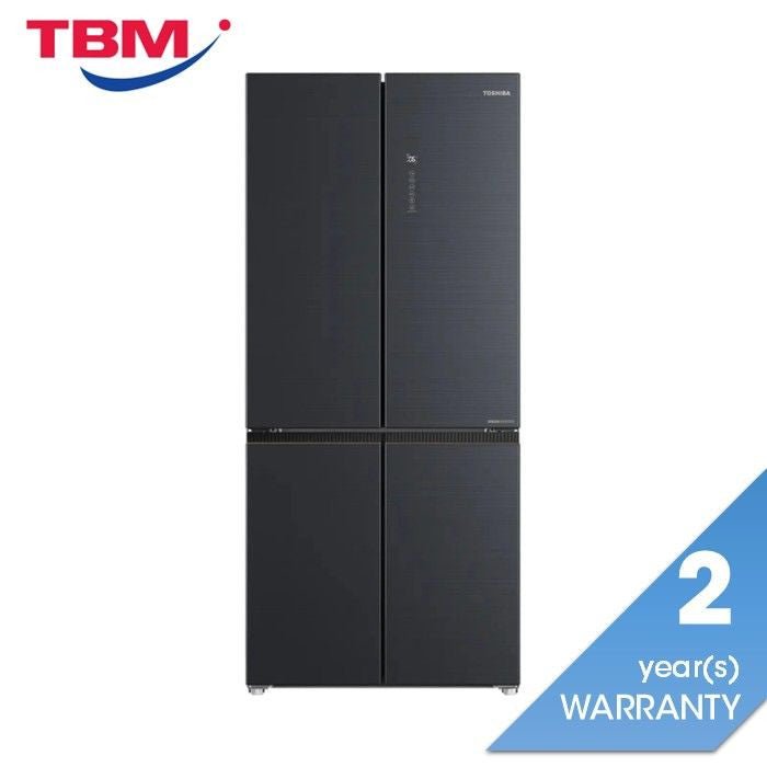 Toshiba GR - RF677WI - PMY(06) 4 Doors Fridge 580L Pureair Origin Inverter Morandi Grey | TBM Online