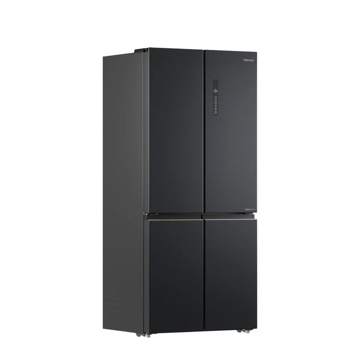 Toshiba GR - RF677WI - PMY(06) 4 Doors Fridge 580L Pureair Origin Inverter Morandi Grey | TBM Online