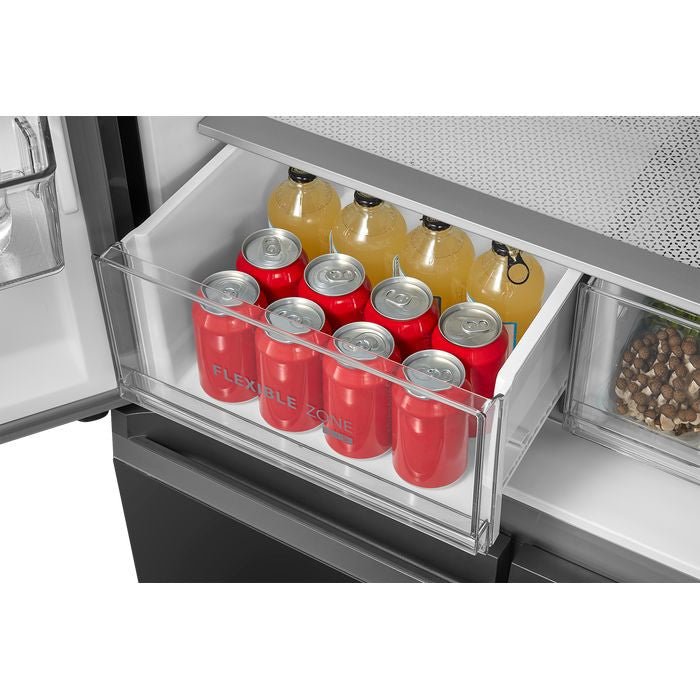 Toshiba GR - RF677WI - PMY(06) 4 Doors Fridge 580L Pureair Origin Inverter Morandi Grey | TBM Online