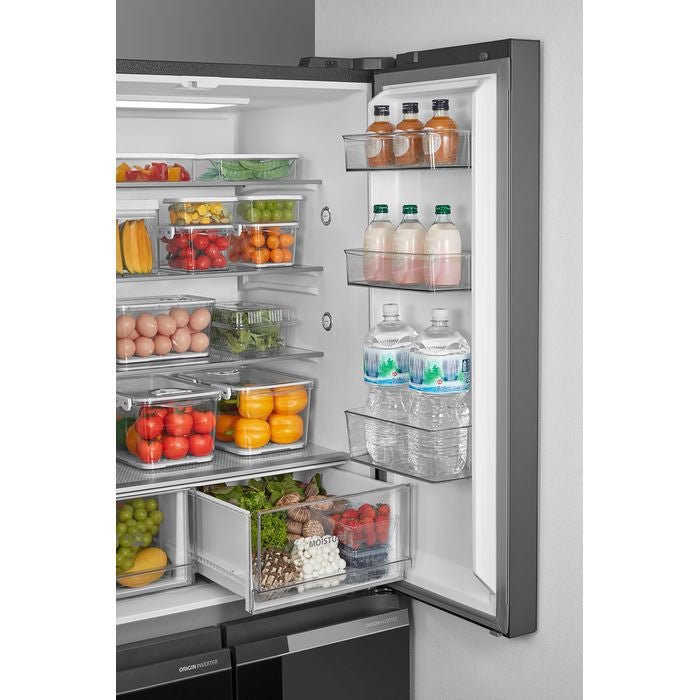 Toshiba GR - RF677WI - PMY(06) 4 Doors Fridge 580L Pureair Origin Inverter Morandi Grey | TBM Online