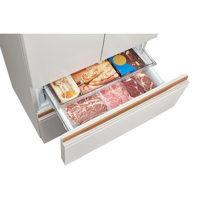 Toshiba GR-RF680WI-PGY(D4) 580L 4 Doors Japandi Series Kumo Fridge Jade Textured Grey | TBM Online