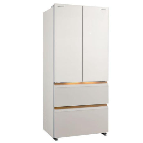 Toshiba GR-RF680WI-PGY(D4) 580L 4 Doors Japandi Series Kumo Fridge Jade Textured Grey | TBM Online