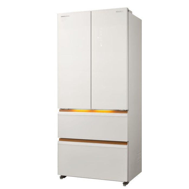 Toshiba GR-RF680WI-PGY(D4) 580L 4 Doors Japandi Series Kumo Fridge Jade Textured Grey | TBM Online