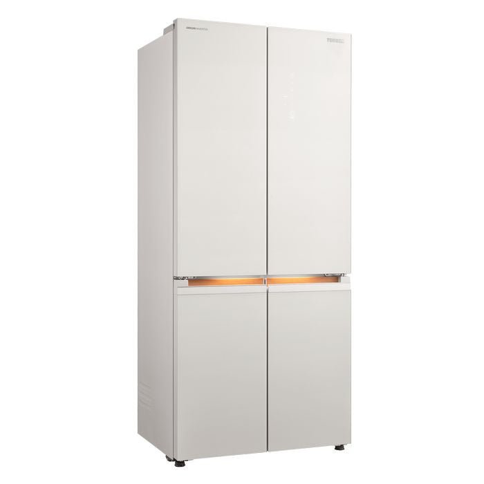 Toshiba GR - RF681WI - PGY(D4) 4 Doors Japandi Series Kumo Fridge 585L Jade Textured Grey | TBM Online