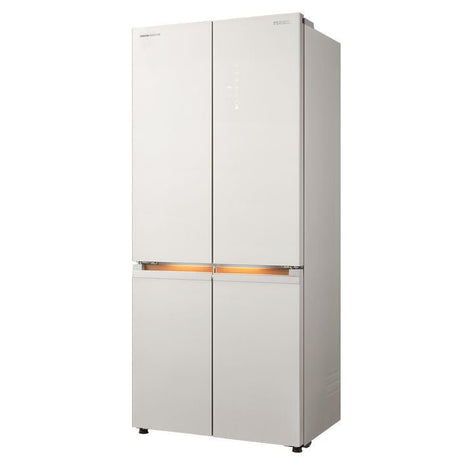 Toshiba GR - RF681WI - PGY(D4) 4 Doors Japandi Series Kumo Fridge 585L Jade Textured Grey | TBM Online