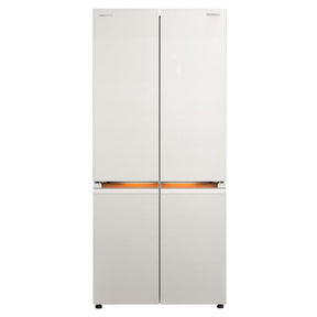 Toshiba GR - RF681WI - PGY(D4) 4 Doors Japandi Series Kumo Fridge 585L Jade Textured Grey | TBM Online
