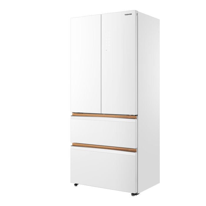 Toshiba GR - RF690WI - PGY(67) 4 Doors Japandi Fridge 580L Fuji White | TBM Online