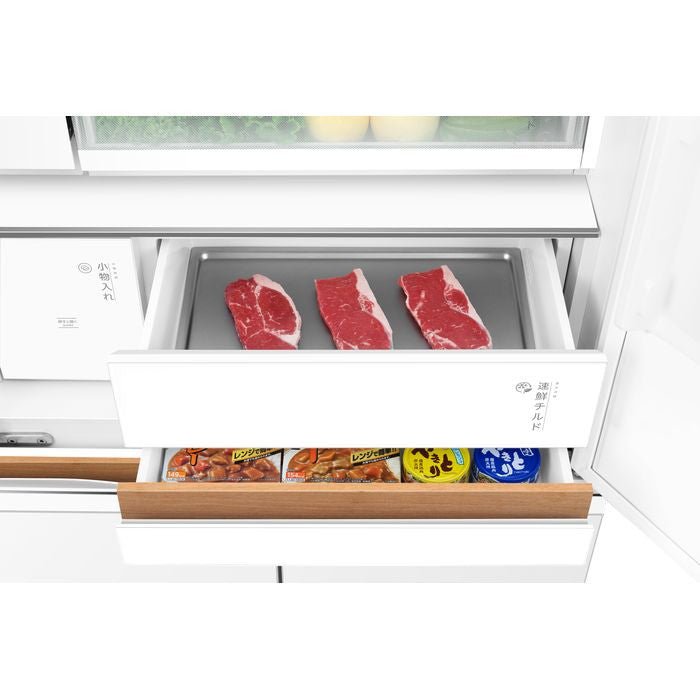 Toshiba GR - RF695WI - PGY(67) 4 Doors Japandi Fridge 585L Fuji White | TBM Online