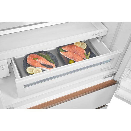 Toshiba GR-RM919WI-PGX(B3) 684L 6 Doors Fridge Japandi Artisan Fuji White | TBM Online