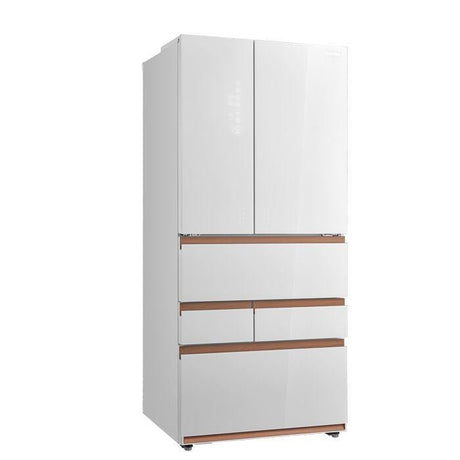 Toshiba GR-RM919WI-PGX(B3) 684L 6 Doors Fridge Japandi Artisan Fuji White | TBM Online