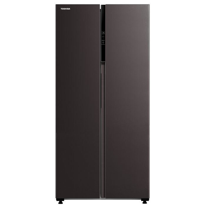 Toshiba GR - RS600WI - PMY(37) Side - By - Side Fridge 530L Satin Grey | TBM Online