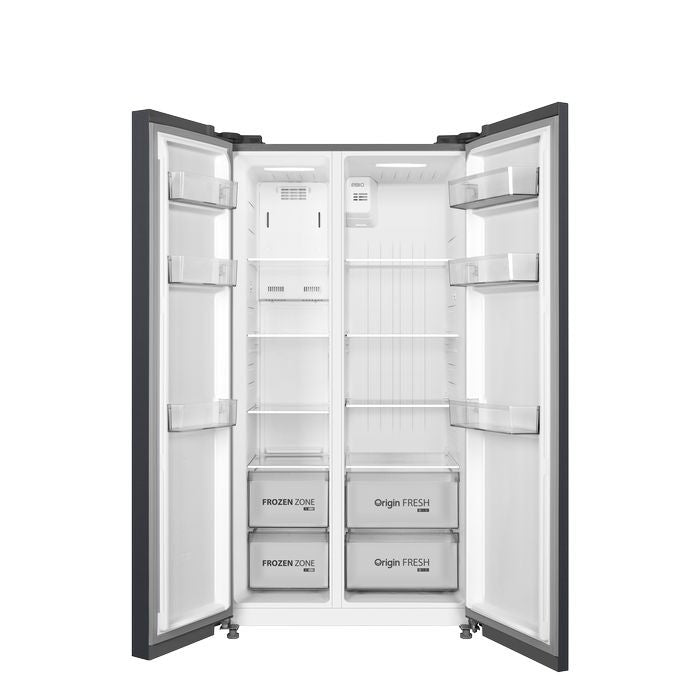 Toshiba GR - RS696WI - PMY(06) Side By Side Fridge 620L Morandi Grey | TBM Online