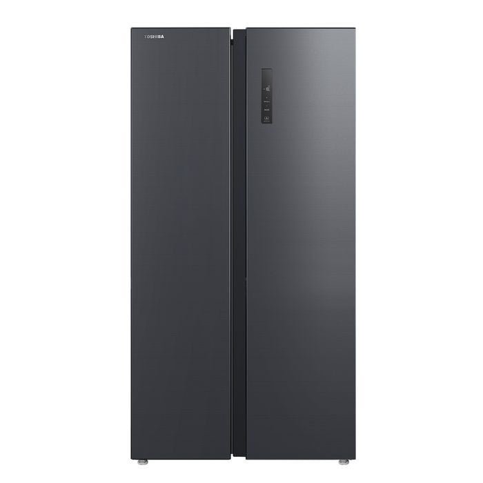 Toshiba GR - RS696WI - PMY(06) Side By Side Fridge 620L Morandi Grey | TBM Online