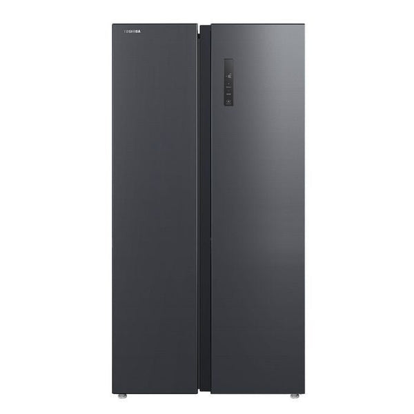Toshiba GR - RS696WI - PMY(06) Side By Side Fridge 620L Morandi Grey | TBM Online