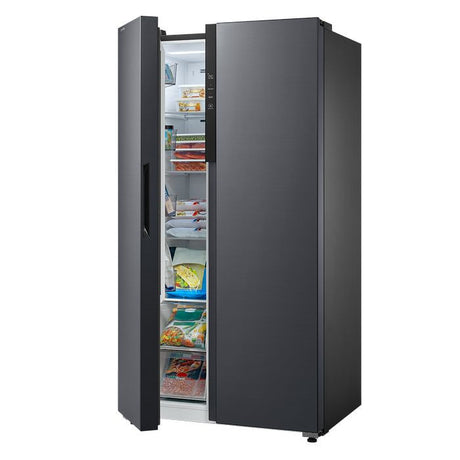 Toshiba GR - RS780WI - PMY(06) Side By Side Fridge 623L Inverter PureAir System Morandi Grey | TBM Online