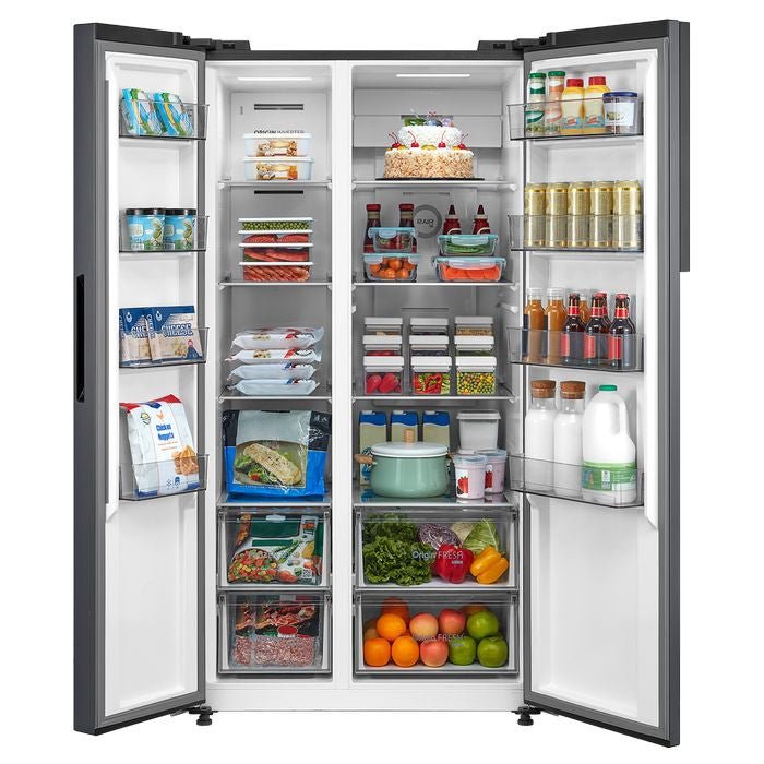 Toshiba GR - RS780WI - PMY(06) Side By Side Fridge 623L Inverter PureAir System Morandi Grey | TBM Online