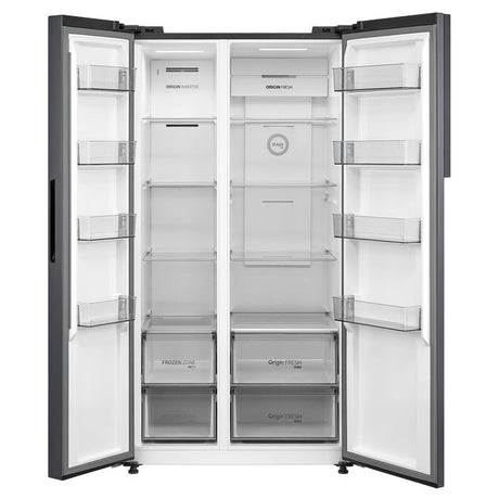 Toshiba GR - RS780WI - PMY(06) Side By Side Fridge 623L Inverter PureAir System Morandi Grey | TBM Online