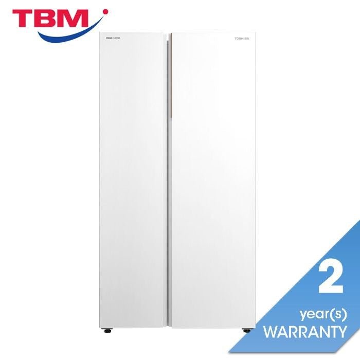 Toshiba GR - RS905WIA - PGY(67) Side By Side Fridge 820L Origin Inverter AIM NaturePURE Fuji White | TBM Online