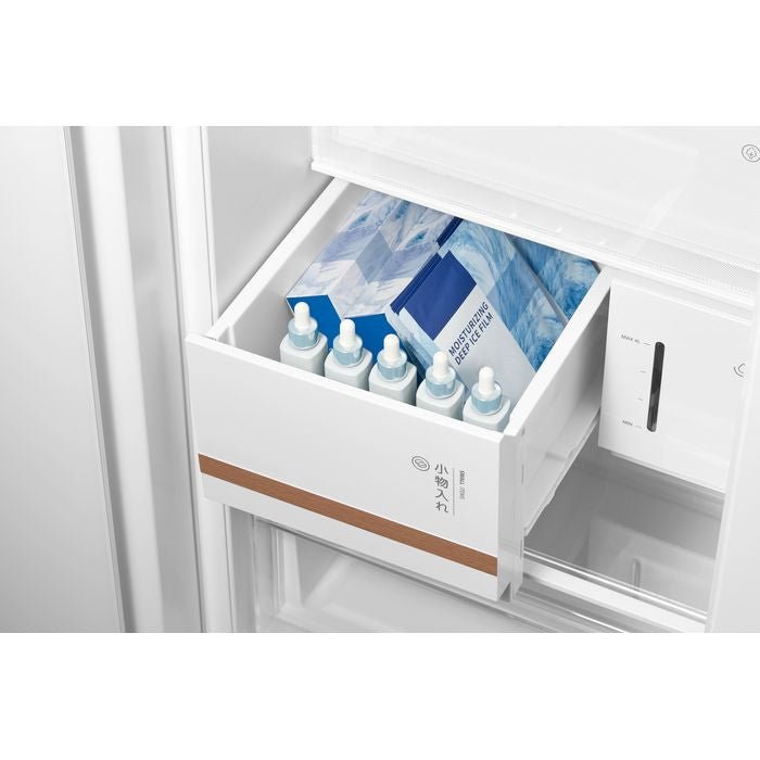 Toshiba GR - RS905WIA - PGY(67) Side By Side Fridge 820L Origin Inverter AIM NaturePURE Fuji White | TBM Online