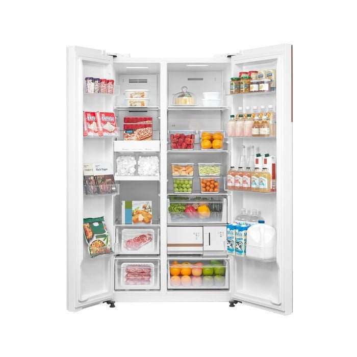 Toshiba GR - RS905WIA - PGY(67) Side By Side Fridge 820L Origin Inverter AIM NaturePURE Fuji White | TBM Online