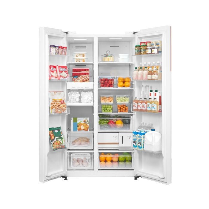 Toshiba GR - RS905WIA - PGY(67) Side By Side Fridge 820L Origin Inverter AIM NaturePURE Fuji White | TBM Online