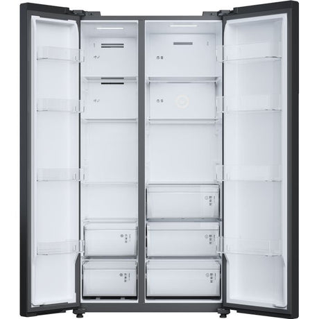Toshiba GR - RS910WI - PMY(06) Side By Side Fridge 820L Morandi Gray | TBM Online
