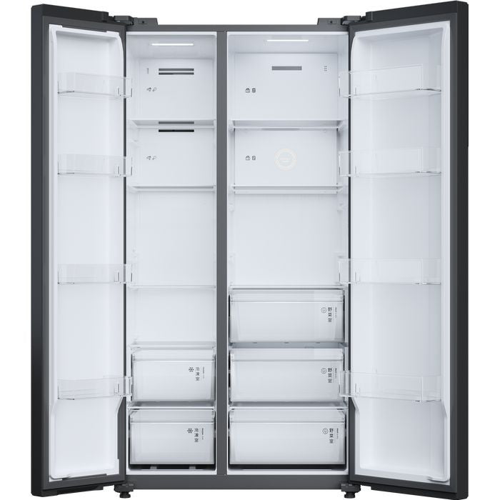 Toshiba GR - RS910WI - PMY(06) Side By Side Fridge 820L Morandi Gray | TBM Online