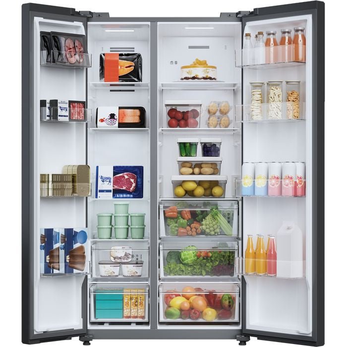 Toshiba GR - RS910WI - PMY(06) Side By Side Fridge 820L Morandi Gray | TBM Online