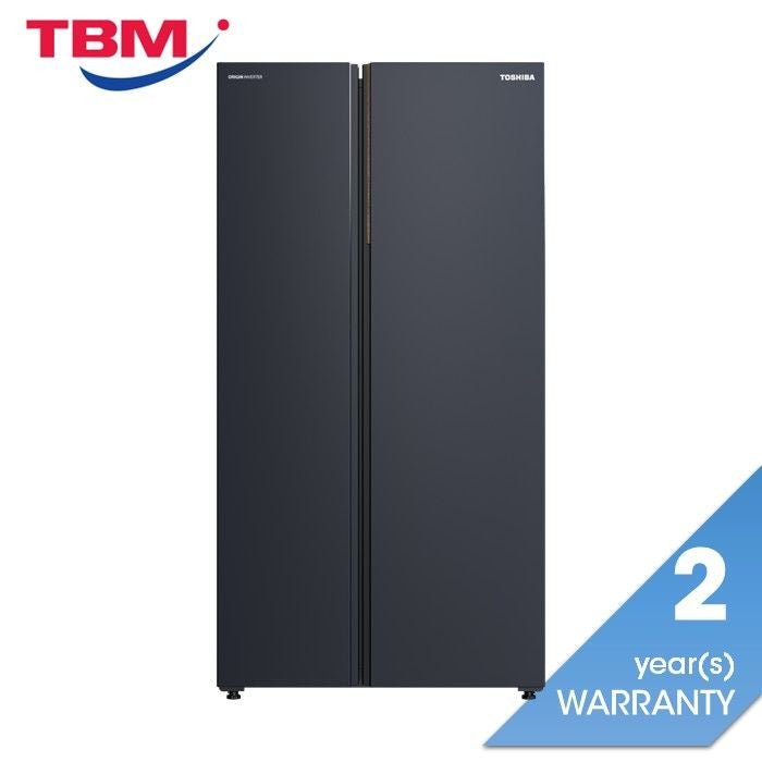Toshiba GR - RS910WI - PMY(06) Side By Side Fridge 820L Morandi Gray | TBM Online