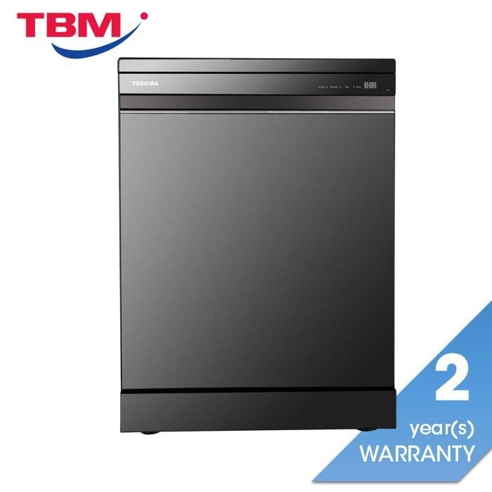 Toshiba DW - 15F6(G) - MY Dishwasher 15 Place Settings with Turbo Heat Drying & IOT | TBM Online