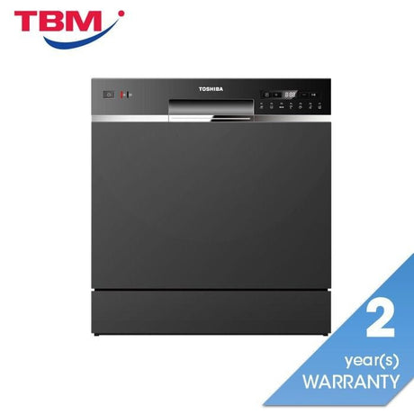 Toshiba DW - FL22T1(B) - MY Dishwasher 8 Plate Setting | TBM Online