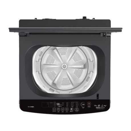 Toshiba AW - T06DU2000QM(MK) Top Load Washer 19.0kg UFB Greatwaves DD Inverter Dark Grey | TBM Online