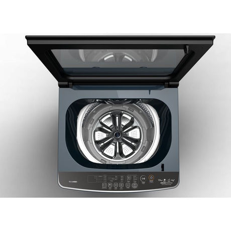 Toshiba AW - T08DU1400LM(MK) Top Load Washer 13.0kg DD Inverter UFB AG+ Aroma+ (Morandi Gray) | TBM Online