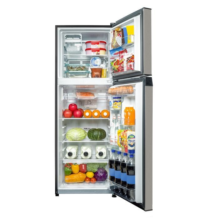 Toshiba GR - RT300WE - PMY(DS) 2 Doors Fridge Inverter G270L Dark Silver | TBM Online