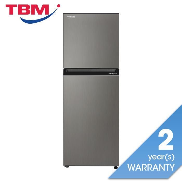 Toshiba GR - RT300WE - PMY(DS) 2 Doors Fridge Inverter G270L Dark Silver | TBM Online