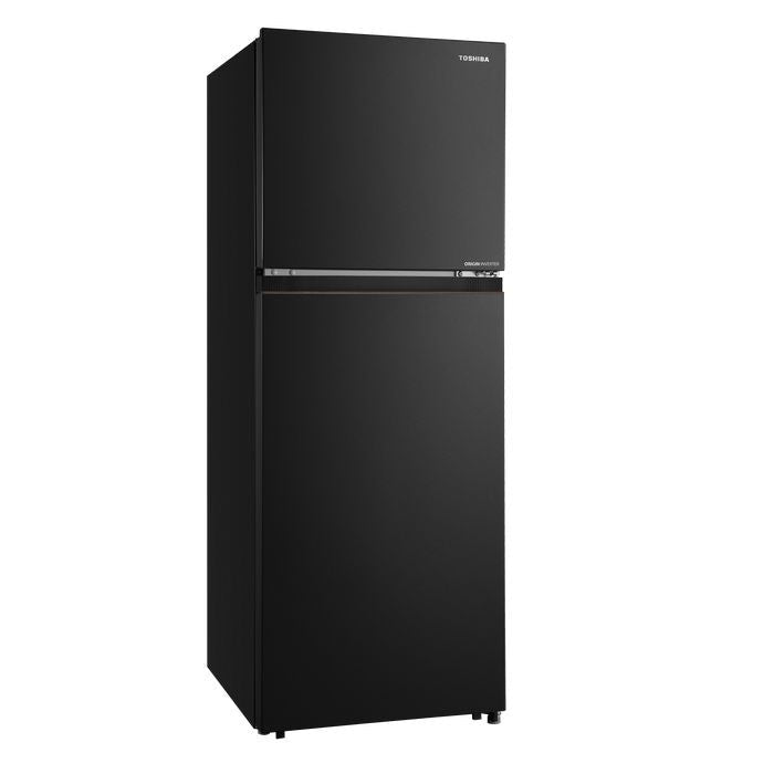 Toshiba GR - RT313WE - PMY(68) 2 Door Fridge G255L Inverter Matte Black Panel | TBM Online