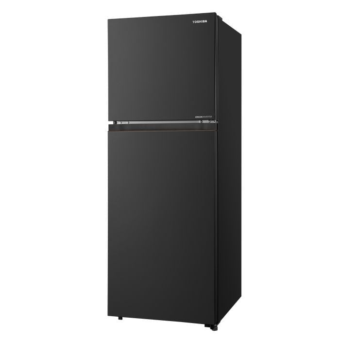 Toshiba GR - RT313WE - PMY(68) 2 Door Fridge G255L Inverter Matte Black Panel | TBM Online