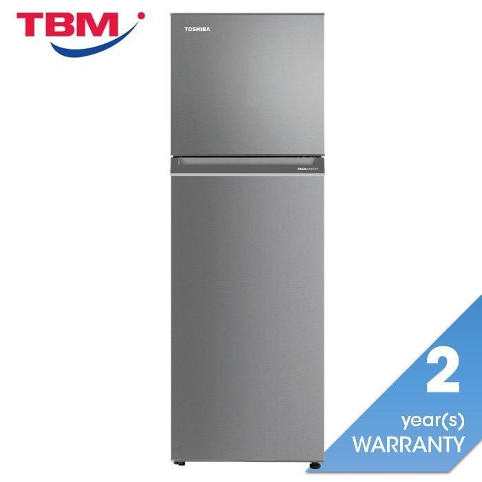 Toshiba GR - RT320WE - PMY(SS) 2 Door Fridge 310L Origin Inverter Silver Star | TBM Online