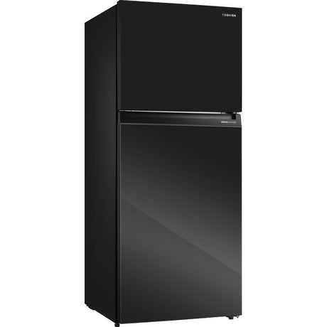 Toshiba GR - RT559WE - PGY(22) 2 Door Fridge 490L Inverter Black Glass | TBM Online