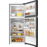Toshiba GR - RT559WE - PGY(22) 2 Door Fridge 490L Inverter Black Glass | TBM Online