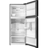 Toshiba GR - RT559WE - PGY(22) 2 Door Fridge 490L Inverter Black Glass | TBM Online