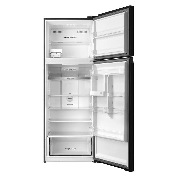 Toshiba GR - RT624WE - PGY(22) 2 Doors Fridge 530L Inverter Glass Black | TBM Online