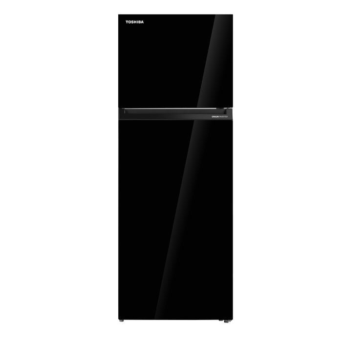 Toshiba GR - RT624WE - PGY(22) 2 Doors Fridge 530L Inverter Glass Black | TBM Online