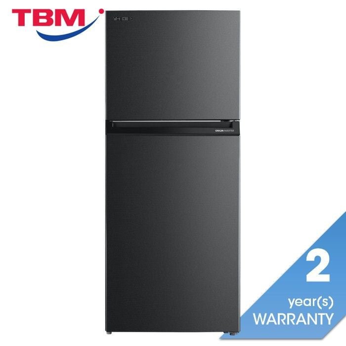 Toshiba GR - RT624WE - PMY(06) 2 Doors Fridge Inverter G530L Morandi Gray | TBM Online