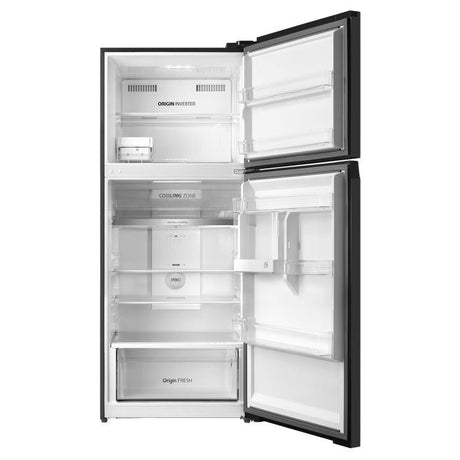 Toshiba GR - RT624WE - PMY(06) 2 Doors Fridge Inverter G530L Morandi Gray | TBM Online