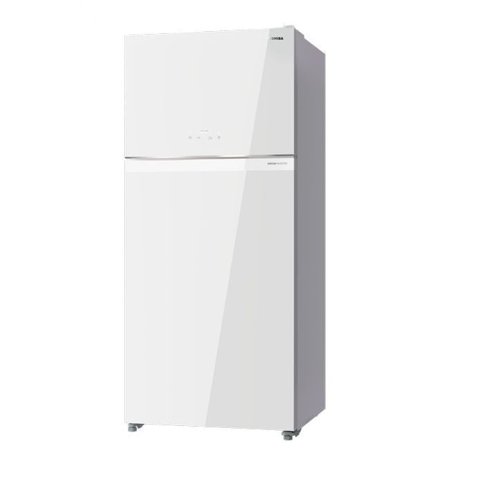 Toshiba GR - RT835WE - PGY(B5) 2 Doors Fridge 661L Origin Inverter White Glass | TBM Online