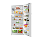 Toshiba GR - RT835WE - PGY(B5) 2 Doors Fridge 661L Origin Inverter White Glass | TBM Online