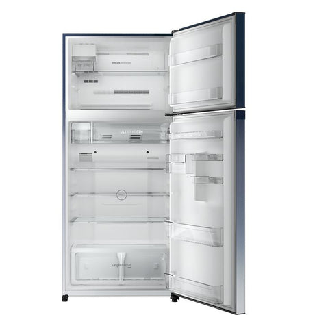 Toshiba GR - RT835WE - PGY(GG) 2 Doors Fridge 661L Origin Inverter Gradation Blue Glass | TBM Online