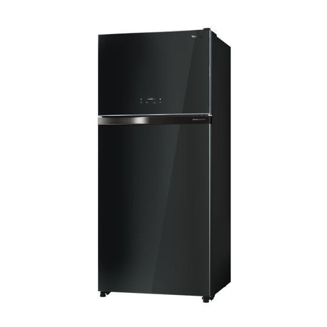 Toshiba GR - RT835WE - PGY(XK) 2 Doors Fridge 661L Origin Inverter Black Glass | TBM Online