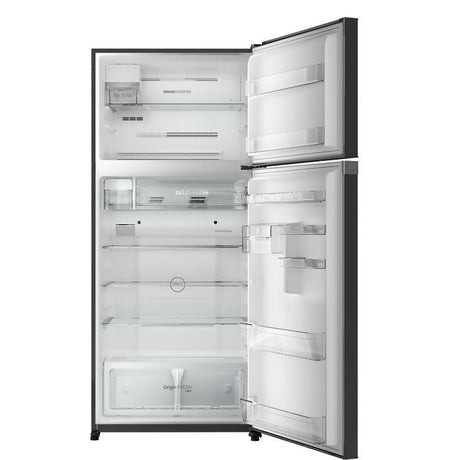 Toshiba GR - RT835WE - PGY(XK) 2 Doors Fridge 661L Origin Inverter Black Glass | TBM Online